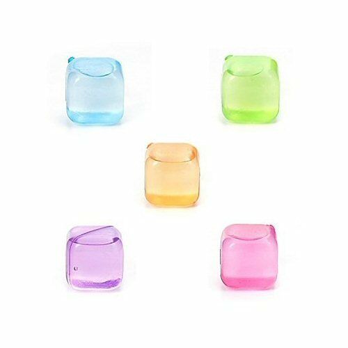 CUBETTI DI GHIACCIO COLORATI RIUTILIZZABILI ICE CUBE S/30