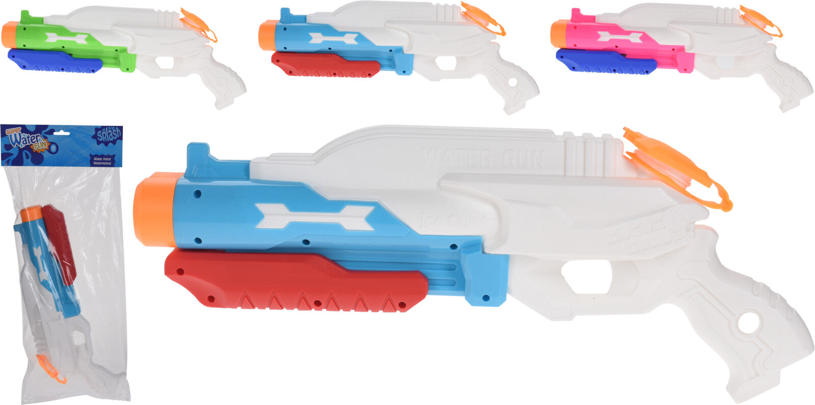 FUCILE AD ACQUA 43CM COLORE ASSORTITO
