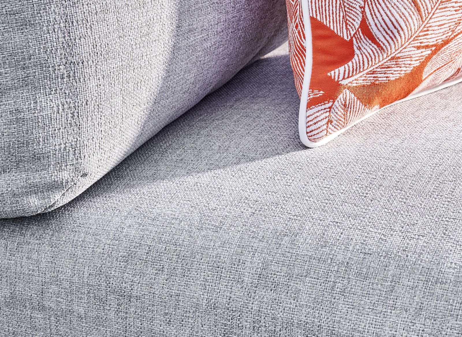 SALOTTO ANGOLARE KETCH 5 PEZZI CREMA E BEIGE