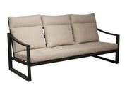 DIVANO LOUNGE PRADO 3 POSTI GRAFITE E BEIGE