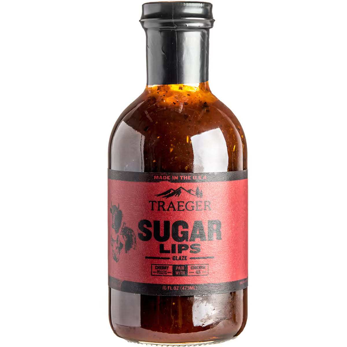 SALSA BARBECUE TRAEGER SUGAR LIPS GLAZE 473 ML
