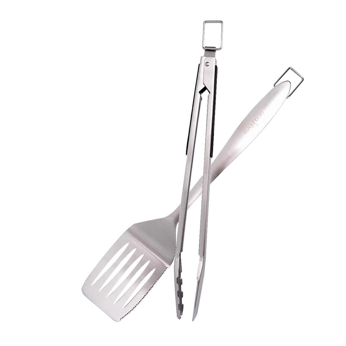 Set Posate per BBQ 2 pezzi Acciaio Inox SANTOS