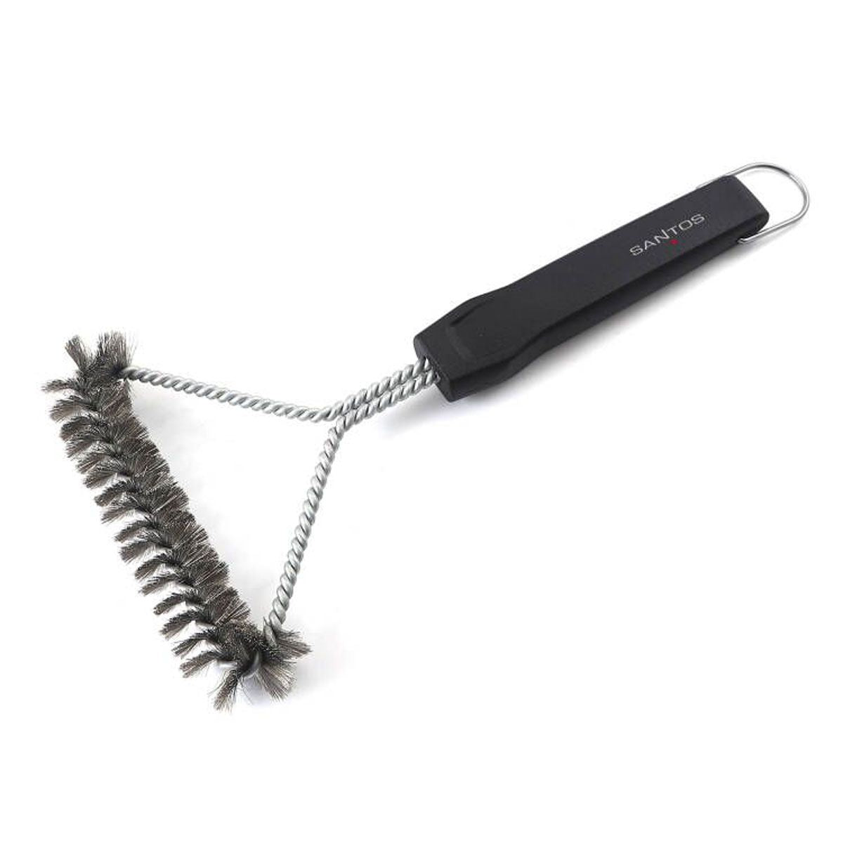 Spazzola per Grill in Acciaio Inox Forma Triangolare 30 cm SANTOS