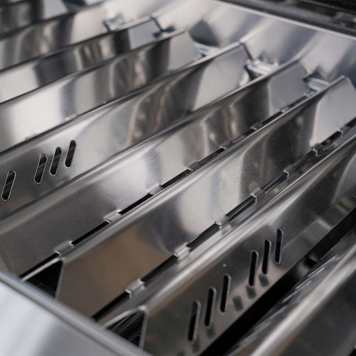 Barbecue a Incasso 4 Bruciatori 76cm Acciaio Inox Santos