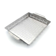 Cesto Verdure Padella Grill Acciaio Inox 35 x 24.2 x 5.6 cm Santos