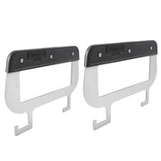 Maniglie per Teglie da incasso 22x15.6x1cm Acciaio Inox SANTOS