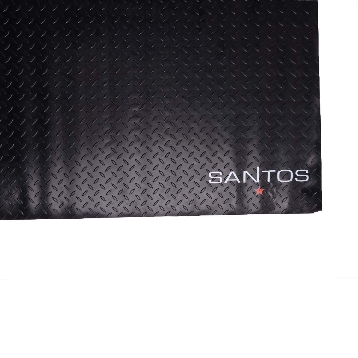Tappetino protezione pavimento 169 x 100 cm Nero Santos