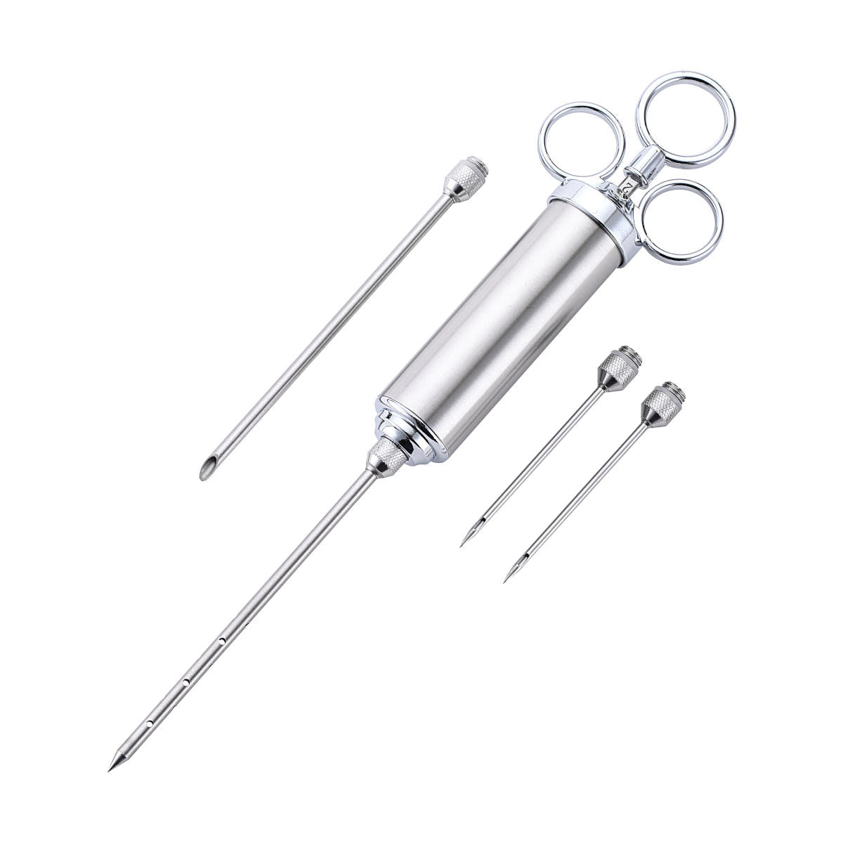 Siringa per Marinatura 60 ml con 4 Aghi Acciaio Inox SANTOS