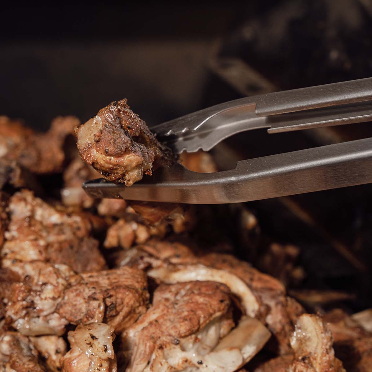 Pinzetta per Grill Premium XL in Acciaio Inox 53 cm SANTOS