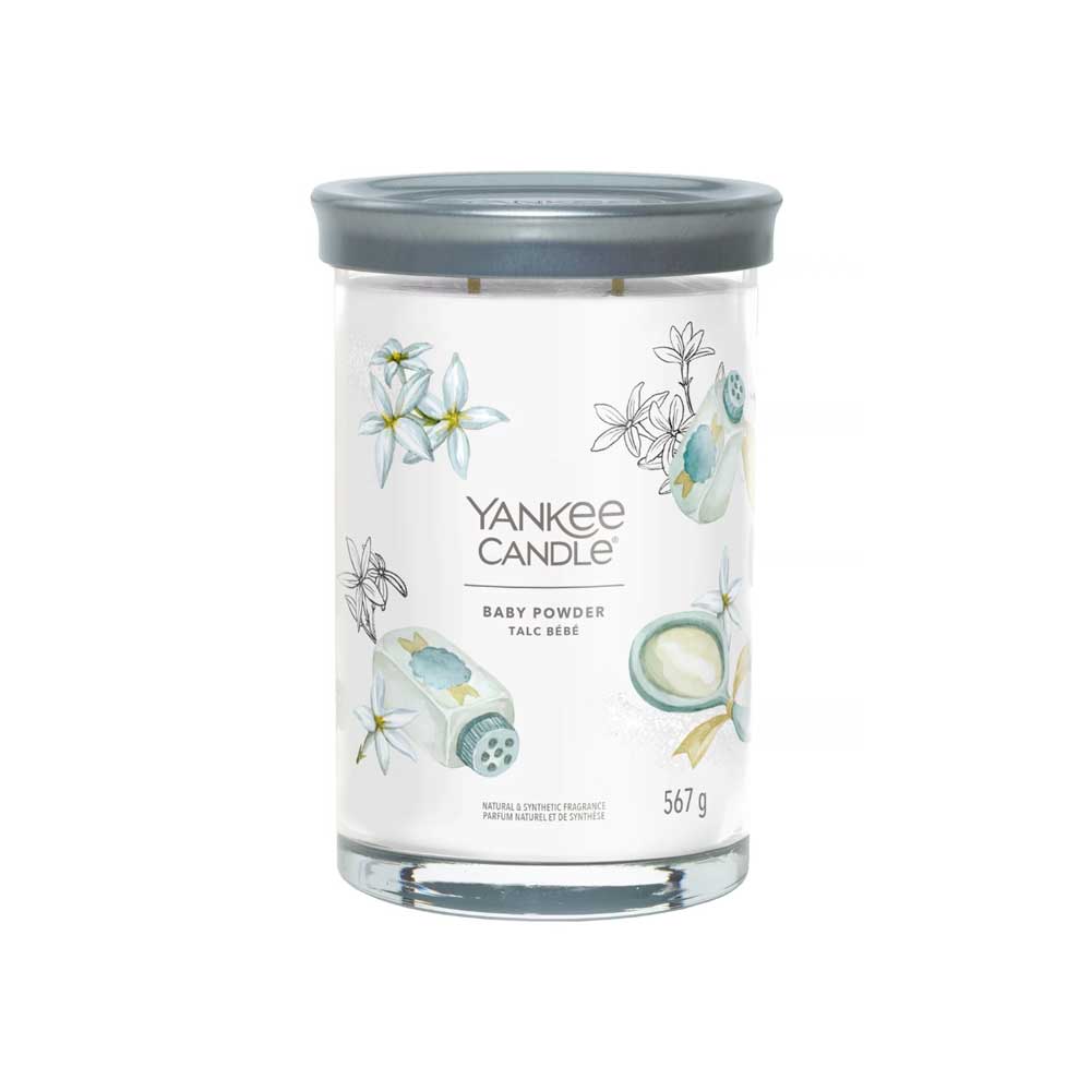 CANDELA TUMBLER GRANDE BABY POWDER