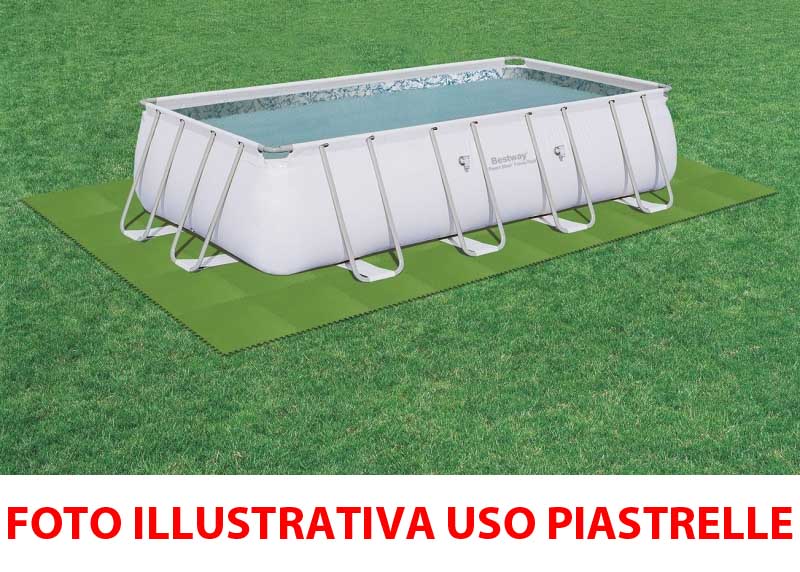 OFFERTA 24 PIASTRELLE VERDI FONDO PISCINA