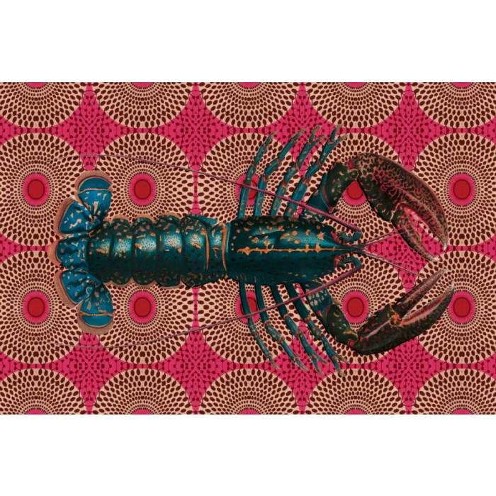 Tovaglietta All'Americana Plastica Fish Lobster 44x30 cm - immagine 1