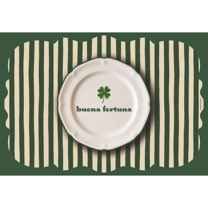 Tovaglietta Buona Fortuna 44x30 cm - immagine 1