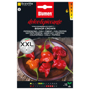 SEMI DI PEPERONCINO DOLCE E PICCANTE BISHOP CROWN