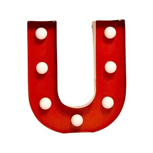 LAMPADA STAR LIGHT U ROSSA