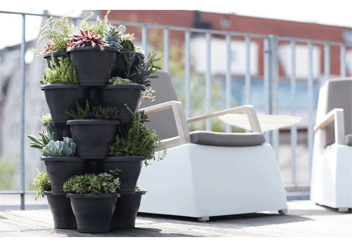 VASO CORSICA VERTICAL GARDEN S COLORE A SCELTA