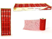 OFFERTA 3 ROTOLI NASTRO REGALO ROSSO 11.5X450CM