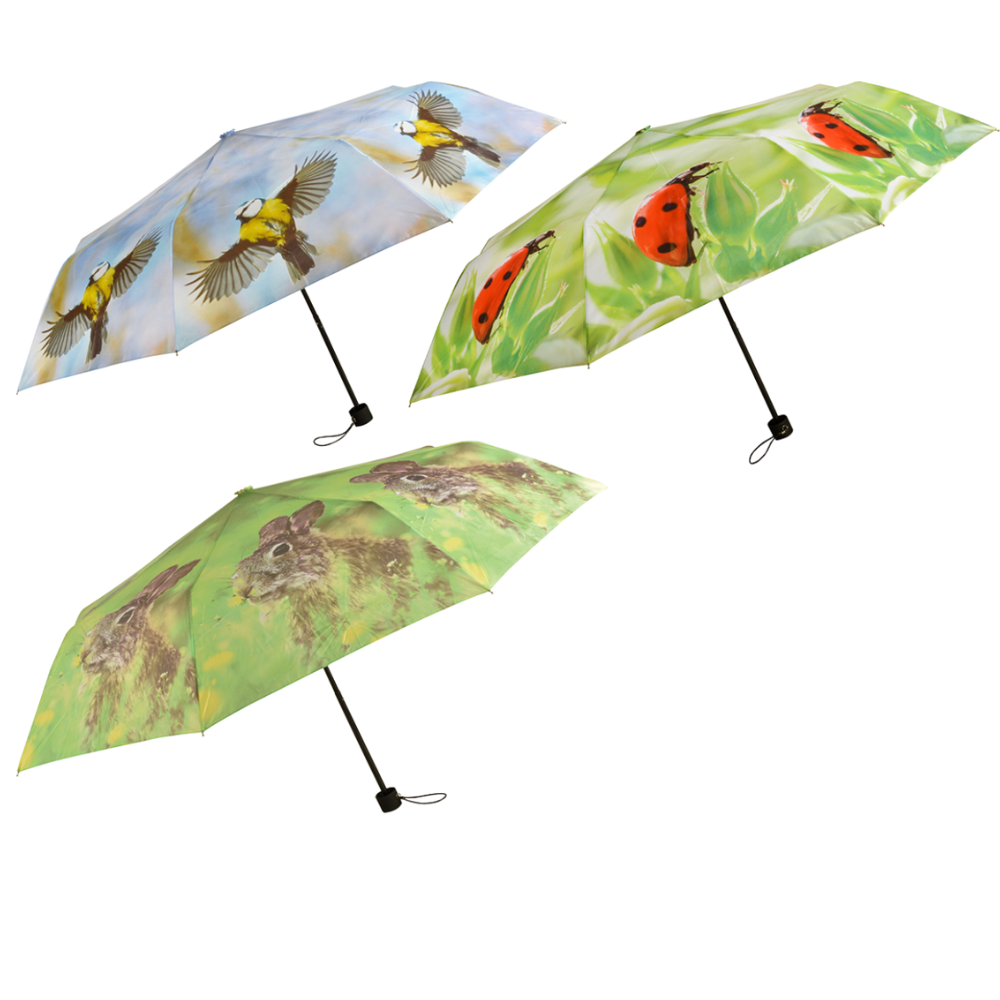 OMBRELLO RICHIUDIBILE DA BORSA 100X569CM ASSORTITO