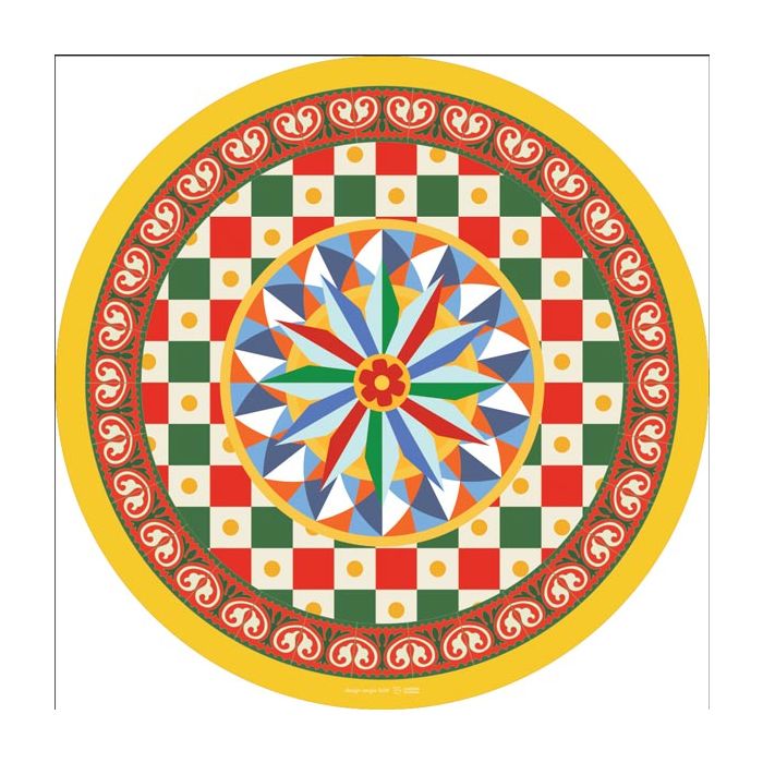 Tovaglietta Tonda Erice D 35 cm - immagine 1