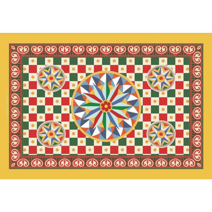 TOVAGLIETTA AMERICANA 30X44CM SICILIA MESSINA