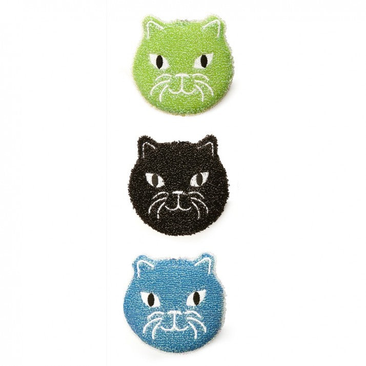 SET 3 SPUGNE GATTO