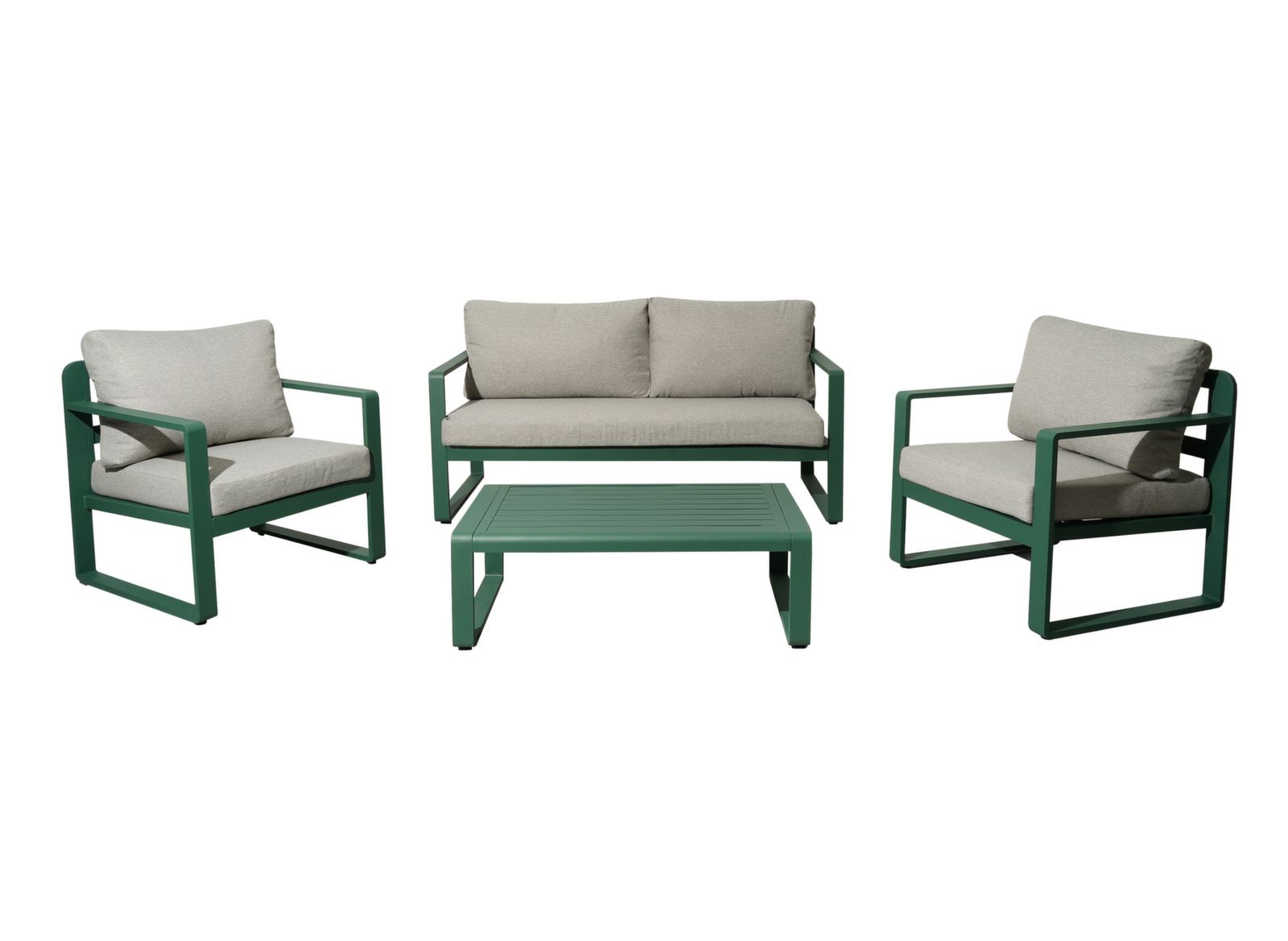 SET SALOTTO MOJITO II 4 PEZZI MANDORLA VERDE