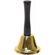 CAMPANA CLASSICA 12X6.5CM NERA E ORO