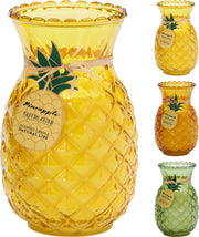 Candela Profumata in Vetro Ananas 120g Modello Assortito PERAGA HOME
