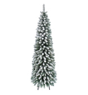 ALBERO DI NATALE 150CM SLIM TOSCANA INNEVATO