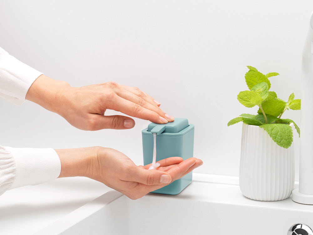DISPENSER PER SAPONE PER CUCINA VERDE MENTA