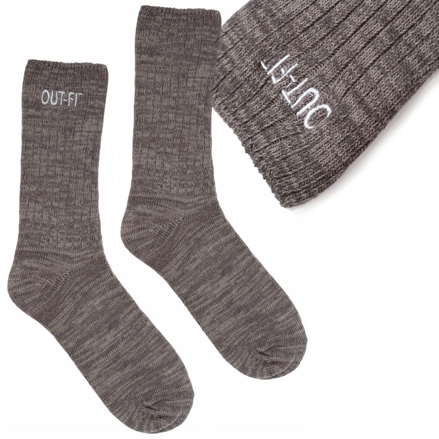 CALZETTONE OUTFIT ANTRACITE 35/40
