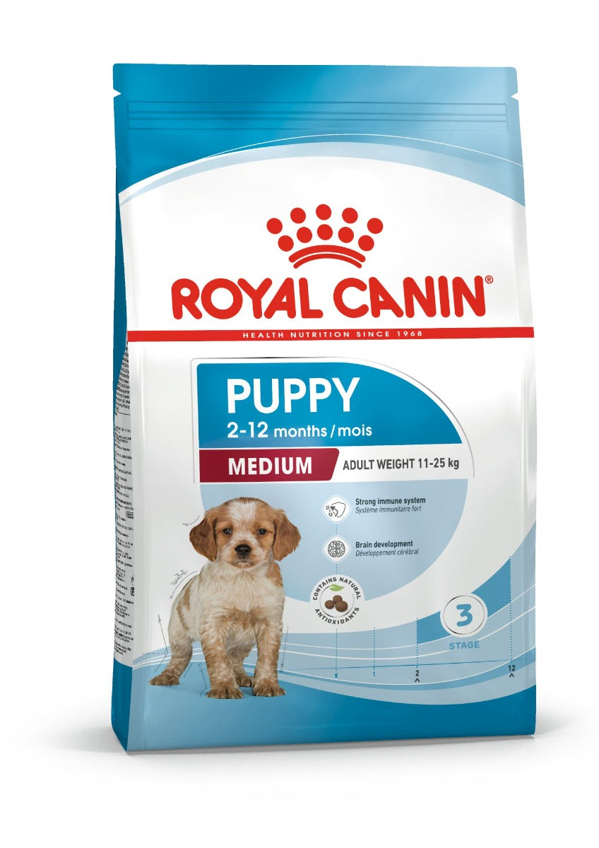 ROYAL CANIN CROCCHETTE PUPPY-MEDIUM 15KG