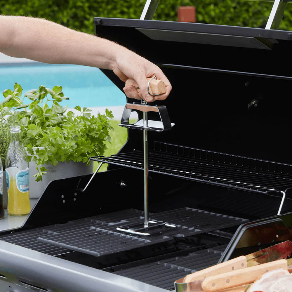 SOLLEVATORE GRIGLIA ACCIAIO INOX FSC