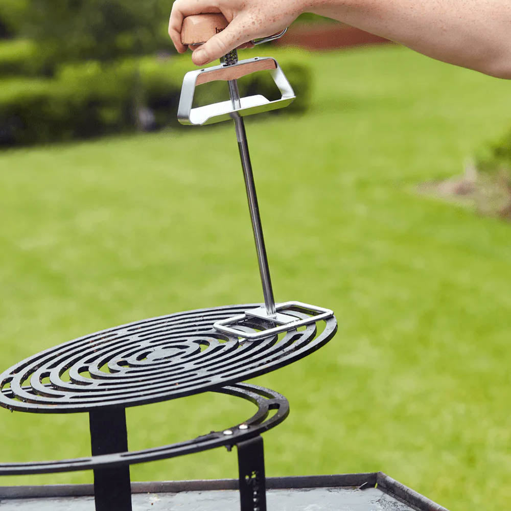 SOLLEVATORE GRIGLIA ACCIAIO INOX FSC