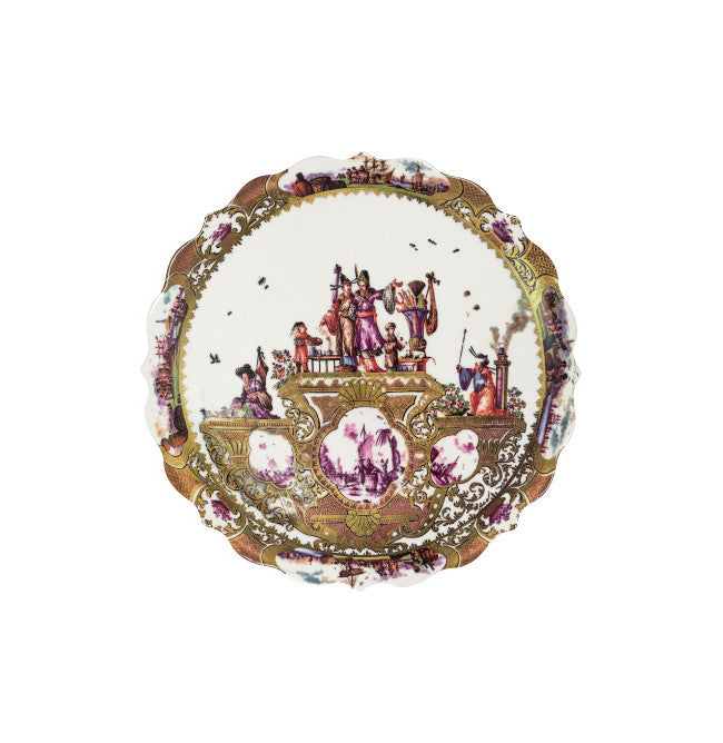 SOTTOPIATTO DECORATIVO IN MELAMINA, COLLEZIONE ILLUSIONS, 32CM