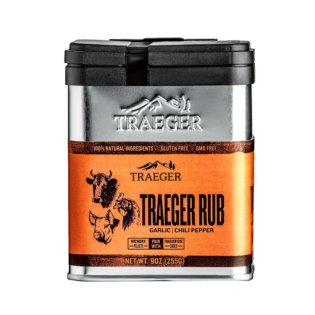 MIX SPEZIE PER BARBECUE TRAEGER RUB 255 GR