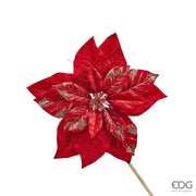 Stella di Natale Rossa con Clip D27 EDG