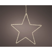 CORNICE MICRO LED LUCE DA ESTERNO STELLA BIANCA 130LED BIANCO CALDO