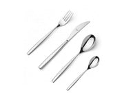 SERVIZIO POSATE IN ACCIAIO INOX 24 PEZZI SERIE STIRIA ICE