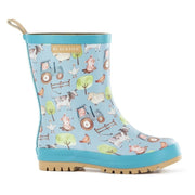 STIVALI DA BAMBINO TG.28 BLU FARMER
