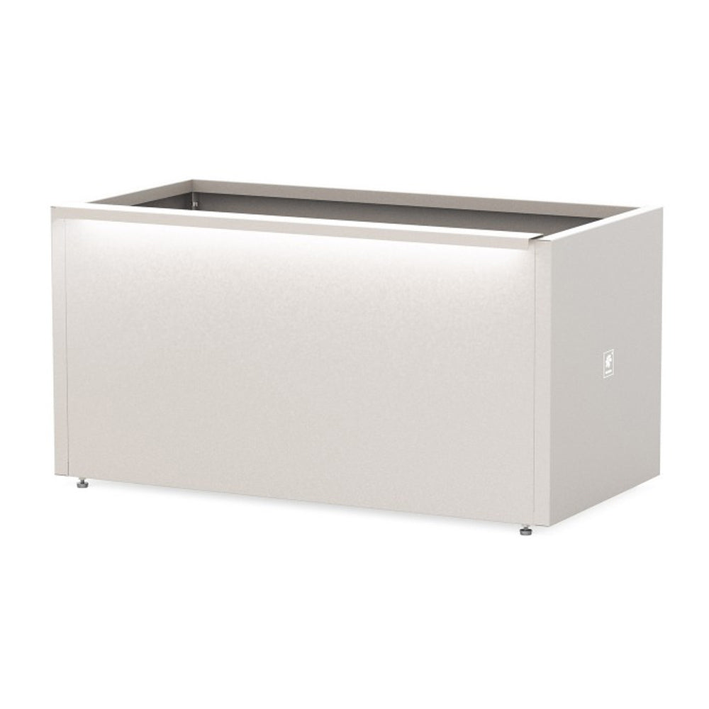 SUPPORTO MAGNETICO PER LUCI BIANCO PER FIORIERE DA 100CM