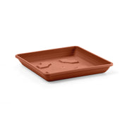 SOTTOVASO QUADRATO 25CM 60% RICICLABILE TERRACOTTA