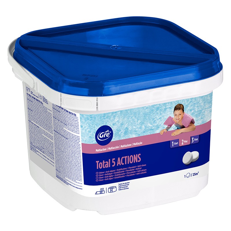 TRATTAMENTO 5 AZIONI, ZERO BORICO, PASTIGLIE DA 250GR - 5KG