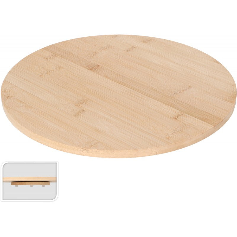 TAGLIERE IN BAMBÙ GIREVOLE 35CM