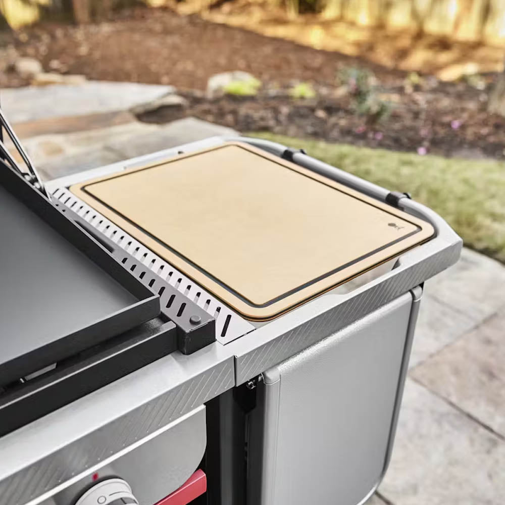 TAGLIERE DA INCASSO PER RIPIANO LATERALE BARBECUE WEBER WORKS