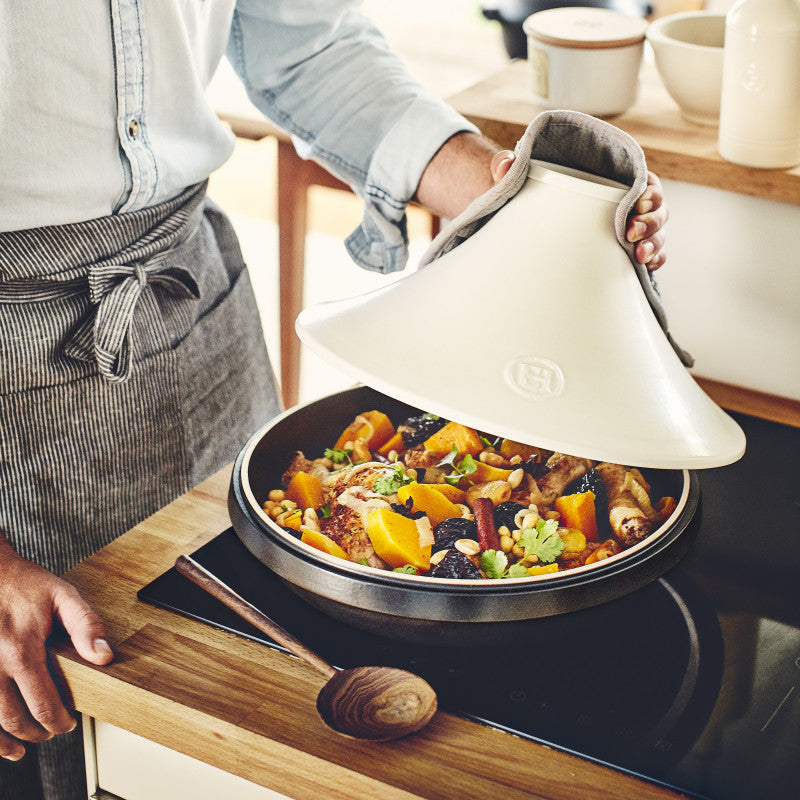 TAJINE DELIZIA IN CERAMICA DIAMETRO 33 CM BICOLORE