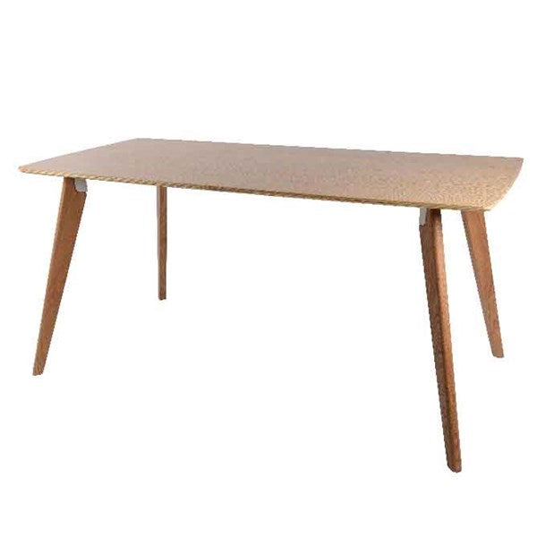 TAVOLO IN LEGNO DI FRASSINO 160X80X75CM NATURAL