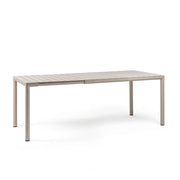 TAVOLO TEVERE 147 EXTENSIBLE VERNICIATO CORDA