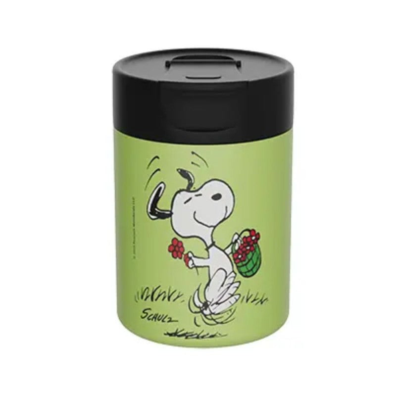 Tazza Termica Snoopy Have a Nice Day 320ml Verde Chiaro QUY CUP