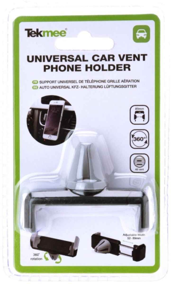 TEKMEE PORTA CELLULARE PER AUTO REGOLABILE